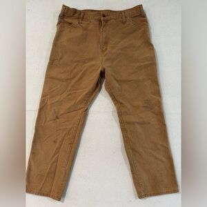Vintage Men's Dickies Brown Work Pants